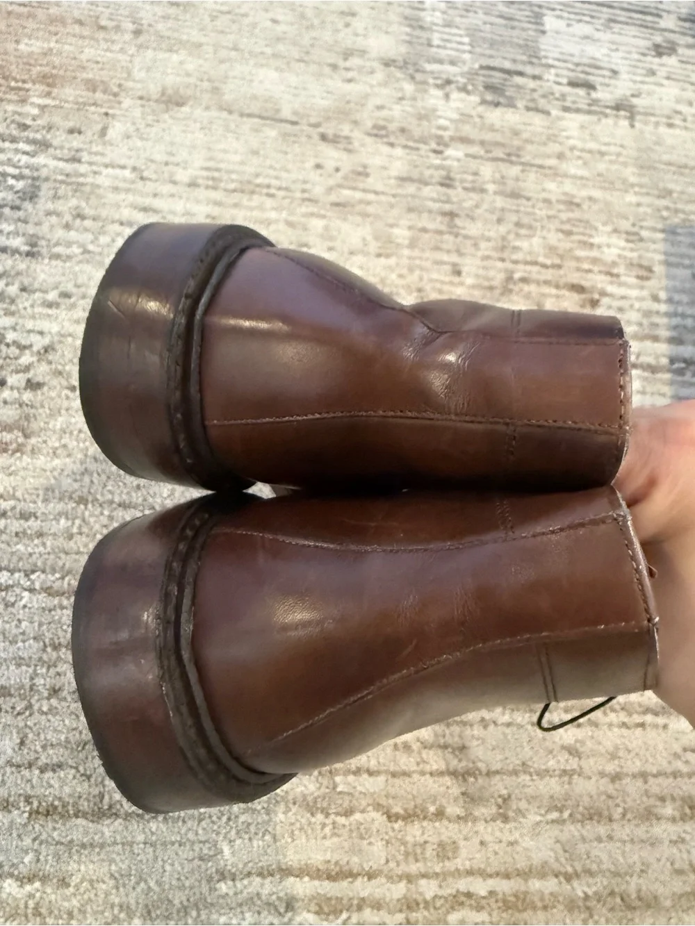 Ellen Edmonds  Dundee 2.0 Chukka Brown leather booties